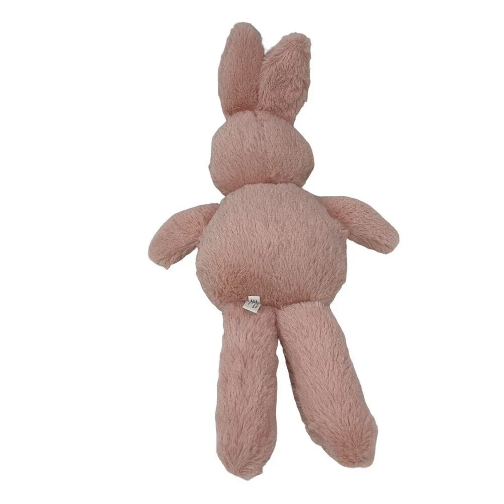 VINTAGE Elite Pet Squeaking Plush Stuffed‎ Toy Pink Easter Rabbit Long Ear 17 in